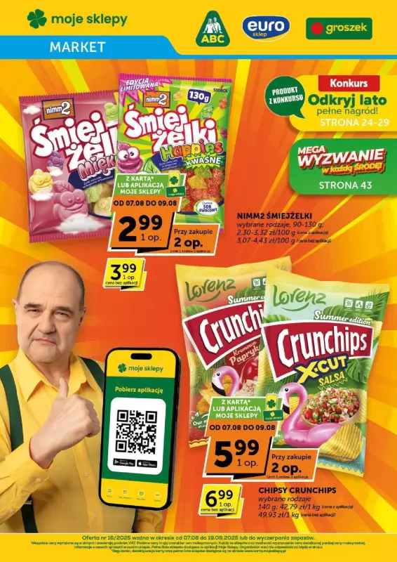 Groszek - gazetka promocyjna Gazetka Market  