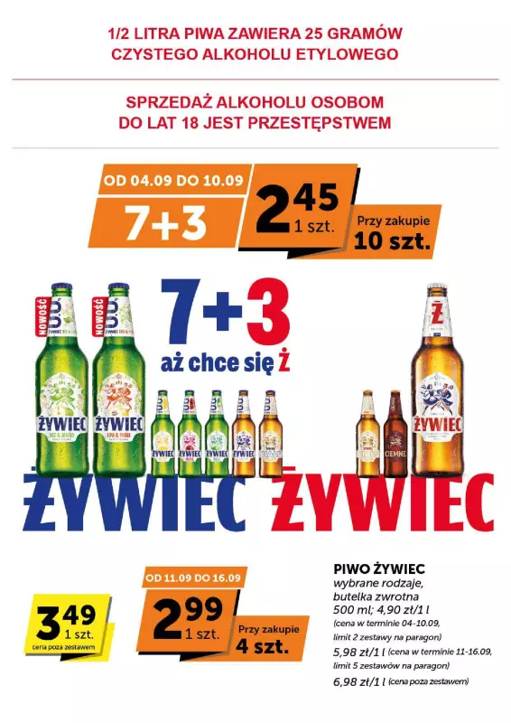 Groszek - gazetka promocyjna Gazetka Minimarket  do wtorku 16.09 - strona 3