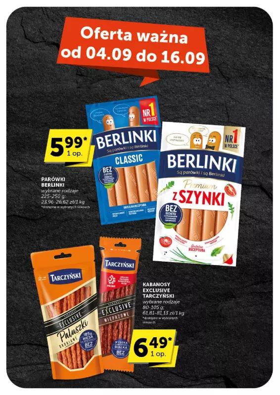 Groszek - gazetka promocyjna Gazetka Minimarket  do wtorku 16.09 - strona 9