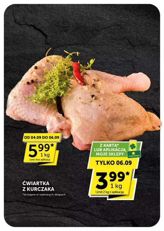 Groszek - gazetka promocyjna Gazetka Supermarket  do wtorku 16.09 - strona 4