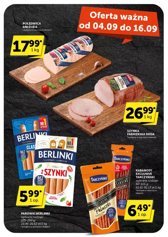 Groszek - gazetka promocyjna Gazetka Supermarket  do wtorku 16.09 - strona 18