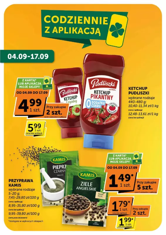 Groszek - gazetka promocyjna Gazetka Supermarket  do wtorku 16.09 - strona 9