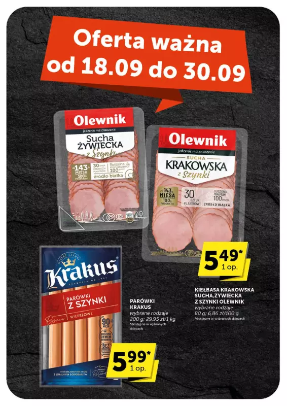 Groszek - gazetka promocyjna Gazetka Minimarket  do wtorku 30.09 - strona 28