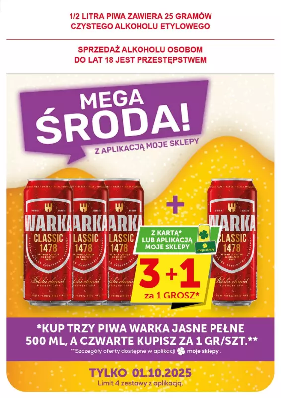 Groszek - gazetka promocyjna Gazetka Supermarket  do wtorku 30.09 - strona 55