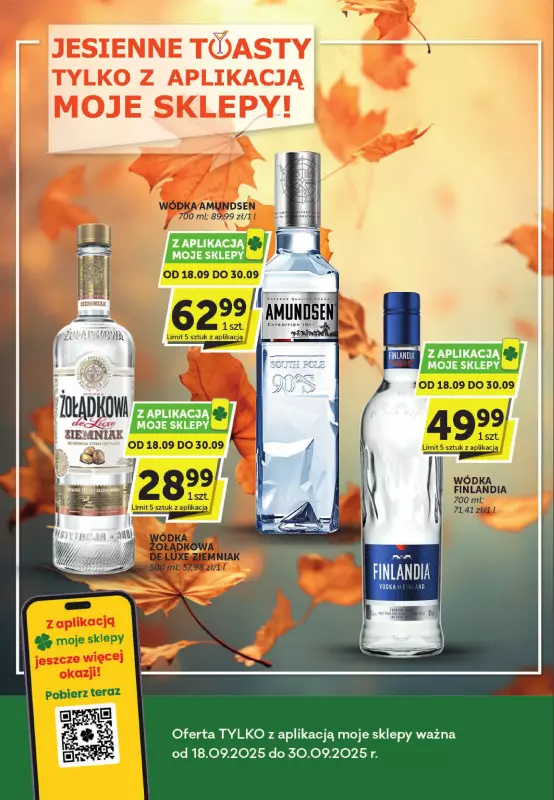 Groszek - gazetka promocyjna Katalog alkoholowy  do wtorku 30.09