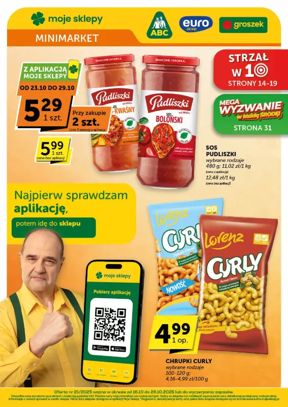Groszek - gazetka promocyjna Gazetka Minimarket  