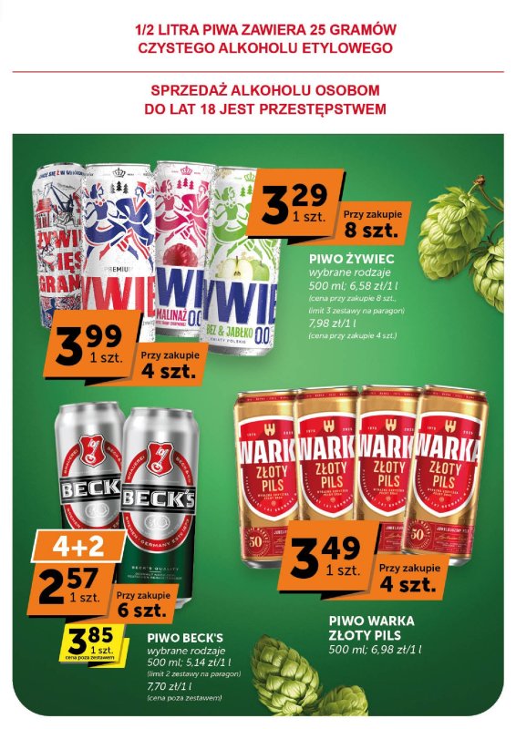Groszek - gazetka promocyjna Gazetka Supermarket od czwartku 16.10 do wtorku 28.10 - strona 43