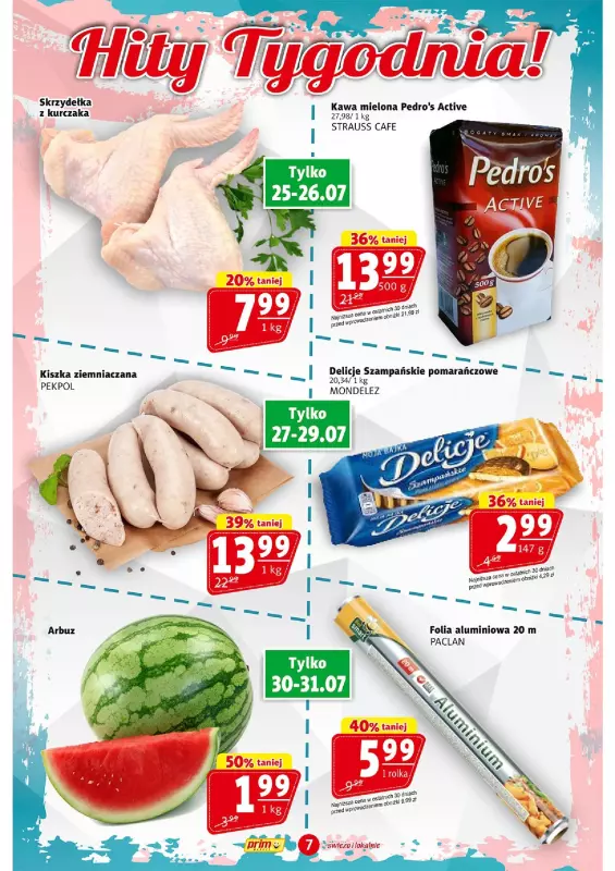 Prim Market - gazetka promocyjna Gazetka od czwartku 25.07 do środy 31.07 - strona 7