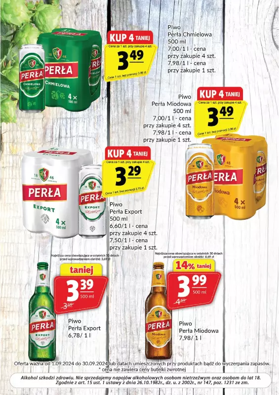 Prim Market - gazetka promocyjna Oferta alkoholowa  do poniedziałku 30.09 - strona 6