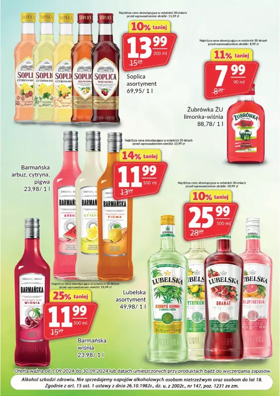 Prim Market - gazetka promocyjna Oferta alkoholowa  do poniedziałku 30.09 - strona 2