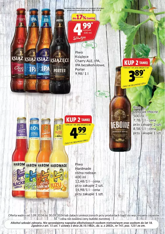 Prim Market - gazetka promocyjna Oferta alkoholowa  do poniedziałku 30.09 - strona 7