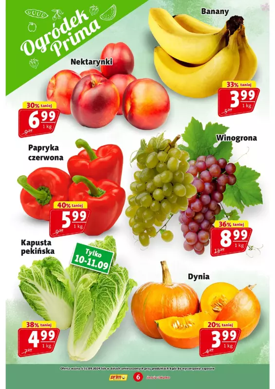 Prim Market - gazetka promocyjna Gazetka od czwartku 05.09 do środy 11.09 - strona 6