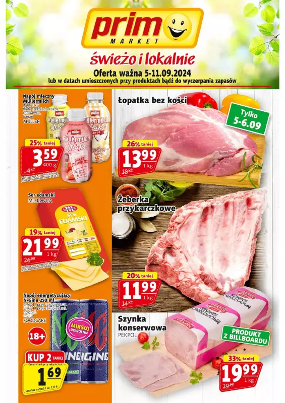 Prim Market - gazetka promocyjna Gazetka  