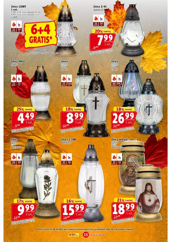 Prim Market - gazetka promocyjna Gazetka od czwartku 24.10 do środy 30.10 - strona 15