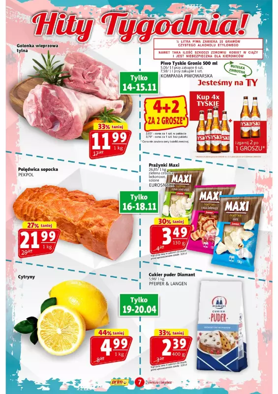 Prim Market - gazetka promocyjna Gazetka od czwartku 14.11 do środy 20.11 - strona 7