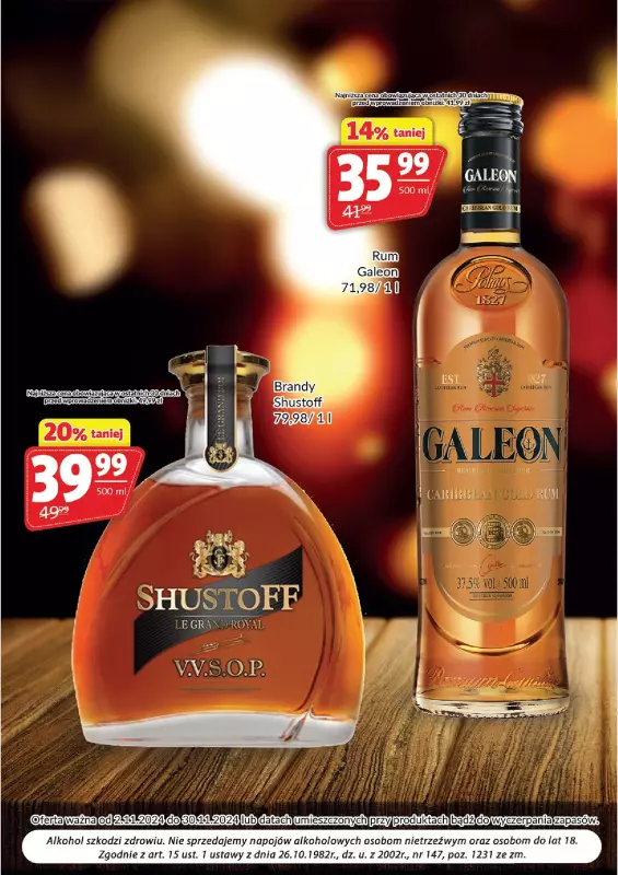 Prim Market - gazetka promocyjna Oferta alkoholowa  do soboty 30.11 - strona 4