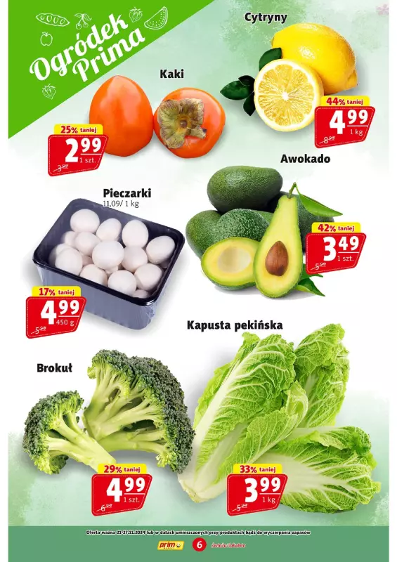 Prim Market - gazetka promocyjna Gazetka od czwartku 21.11 do środy 27.11 - strona 6