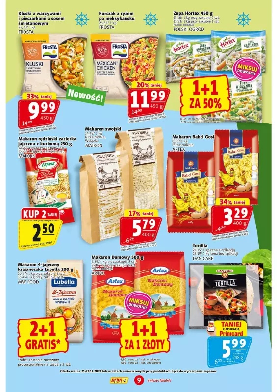 Prim Market - gazetka promocyjna Gazetka od czwartku 21.11 do środy 27.11 - strona 9