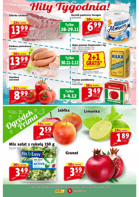 Prim Market - gazetka promocyjna Gazetka od czwartku 28.11 do środy 04.12 - strona 9