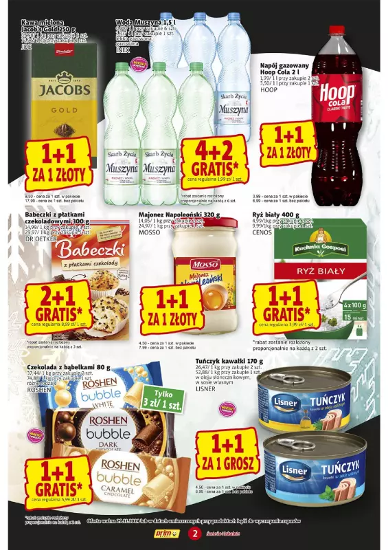 Prim Market - gazetka promocyjna Gazetka od czwartku 28.11 do środy 04.12 - strona 2