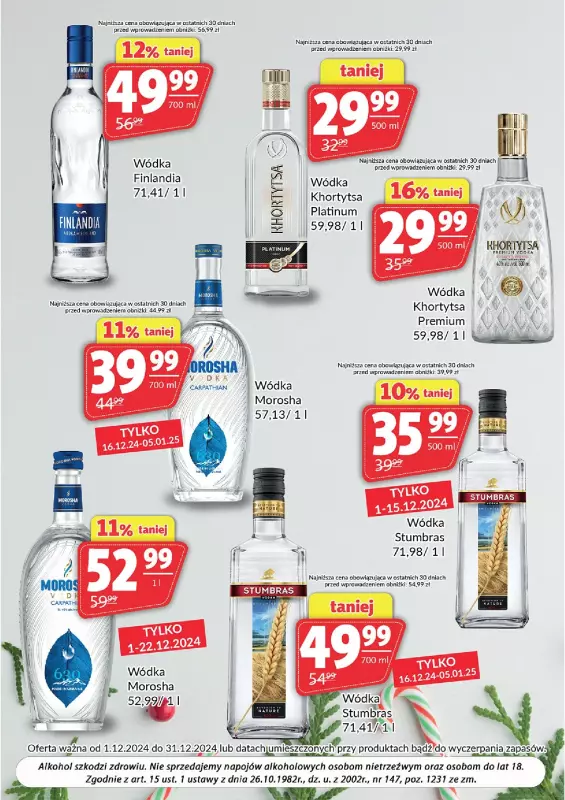 Prim Market - gazetka promocyjna Gazetka alkoholowa  do wtorku 31.12 - strona 4