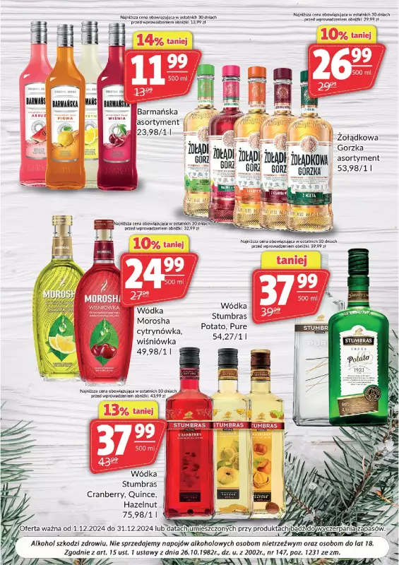 Prim Market - gazetka promocyjna Gazetka alkoholowa  do wtorku 31.12 - strona 3