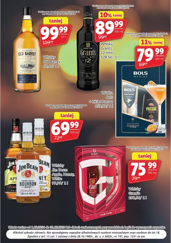 Prim Market - gazetka promocyjna Gazetka alkoholowa  do wtorku 31.12 - strona 8