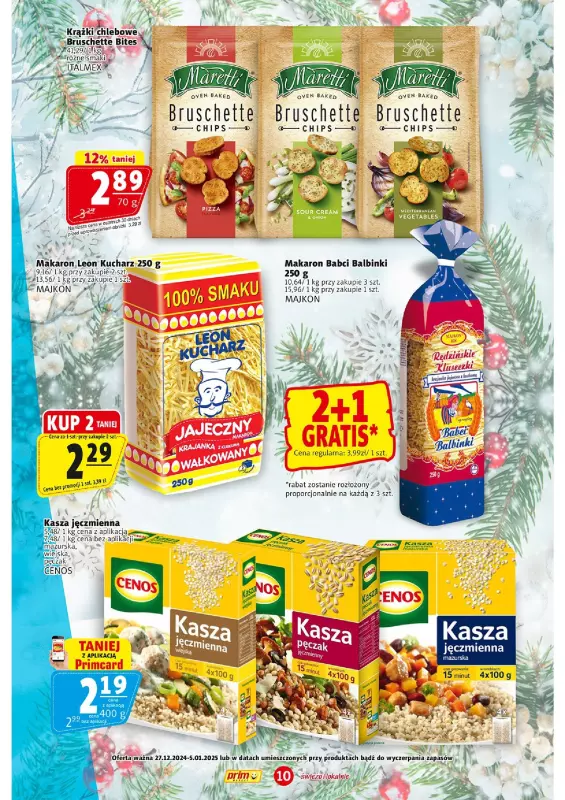 Prim Market - gazetka promocyjna Gazetka od piątku 27.12 do niedzieli 05.01 - strona 10