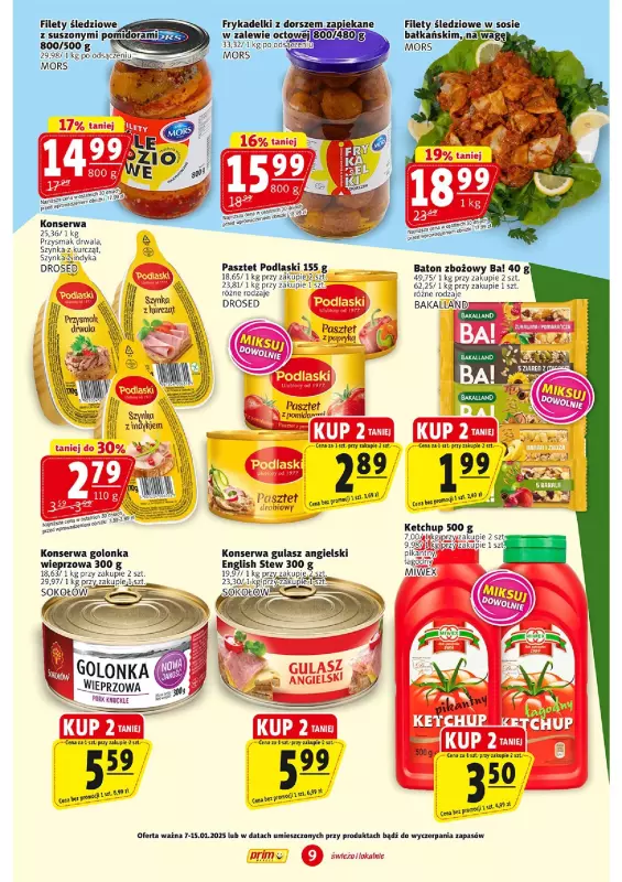 Prim Market - gazetka promocyjna Gazetka od wtorku 07.01 do środy 15.01 - strona 9