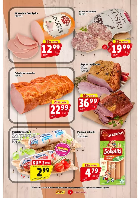 Prim Market - gazetka promocyjna Gazetka od wtorku 07.01 do środy 15.01 - strona 2