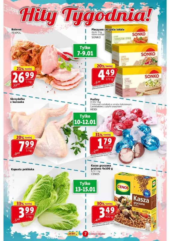 Prim Market - gazetka promocyjna Gazetka od wtorku 07.01 do środy 15.01 - strona 7