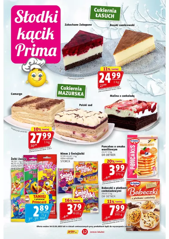 Prim Market - gazetka promocyjna Gazetka od czwartku 16.01 do środy 22.01 - strona 12