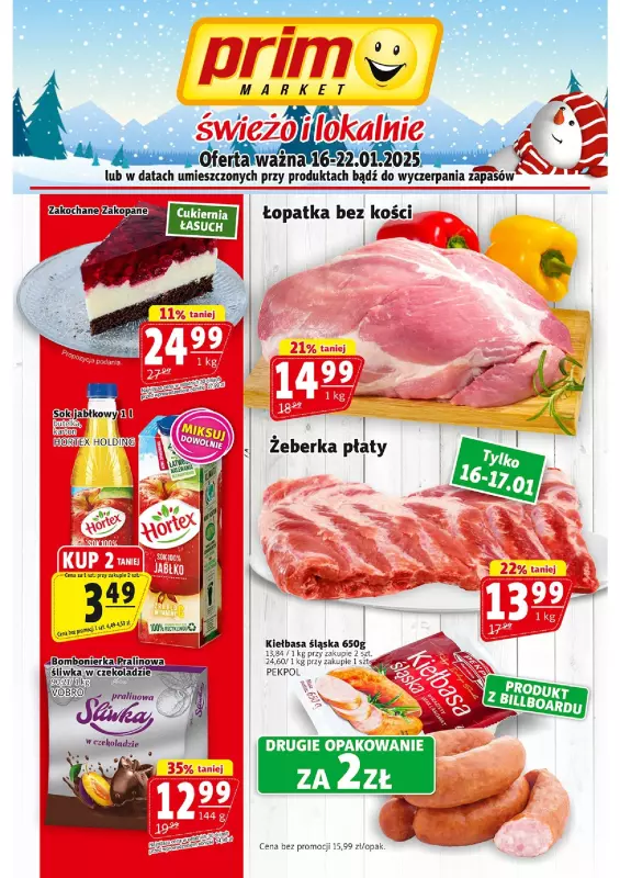 Prim Market - gazetka promocyjna Gazetka  