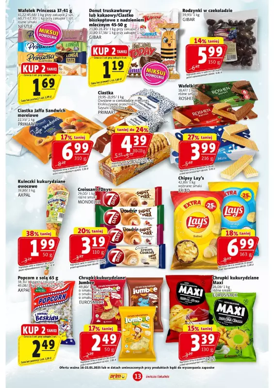 Prim Market - gazetka promocyjna Gazetka od czwartku 16.01 do środy 22.01 - strona 13