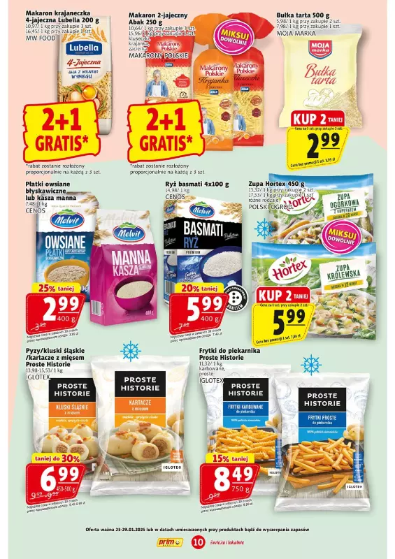 Prim Market - gazetka promocyjna Gazetka od czwartku 23.01 do środy 29.01 - strona 10