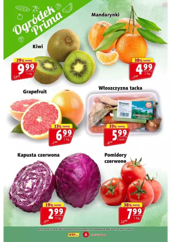 Prim Market - gazetka promocyjna Gazetka od czwartku 23.01 do środy 29.01 - strona 6