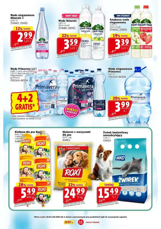 Prim Market - gazetka promocyjna Gazetka od czwartku 30.01 do środy 05.02 - strona 11