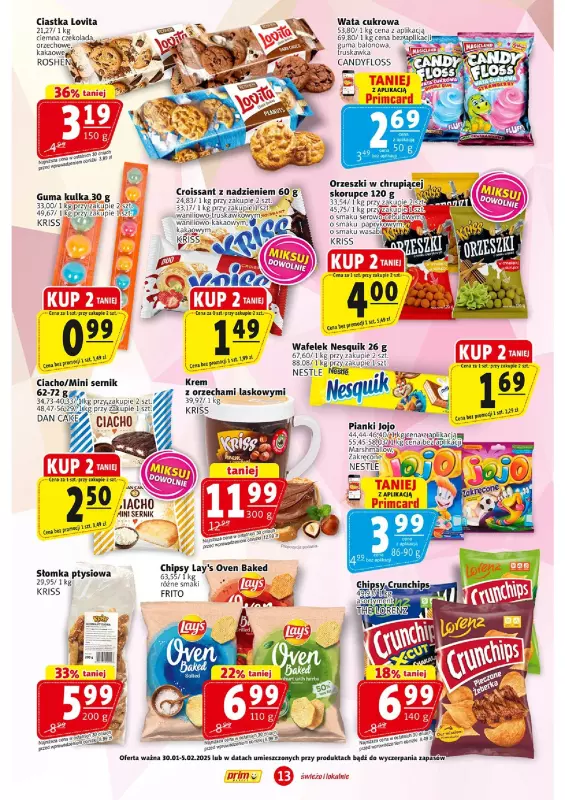 Prim Market - gazetka promocyjna Gazetka od czwartku 30.01 do środy 05.02 - strona 13