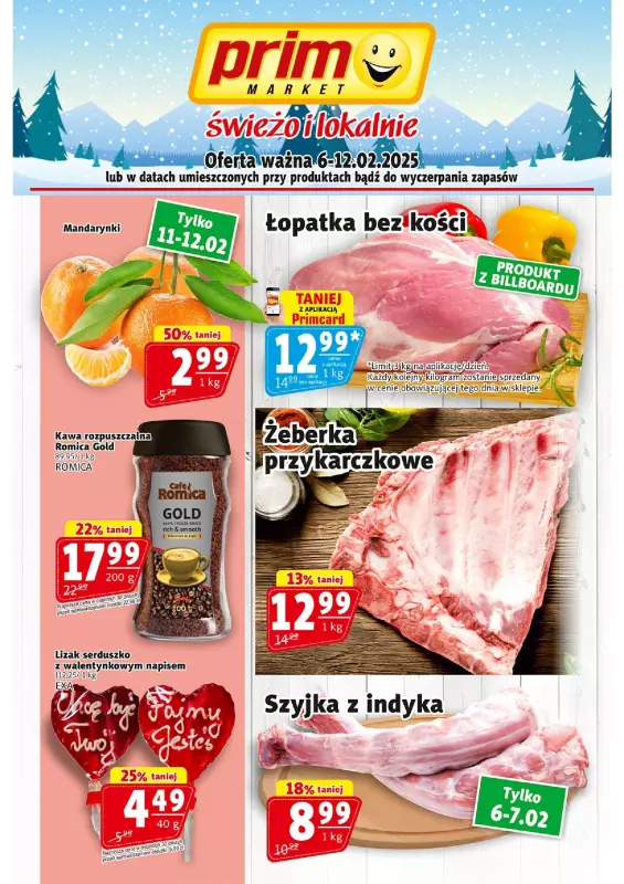 Prim Market - gazetka promocyjna Gazetka od czwartku 06.02 do środy 12.02