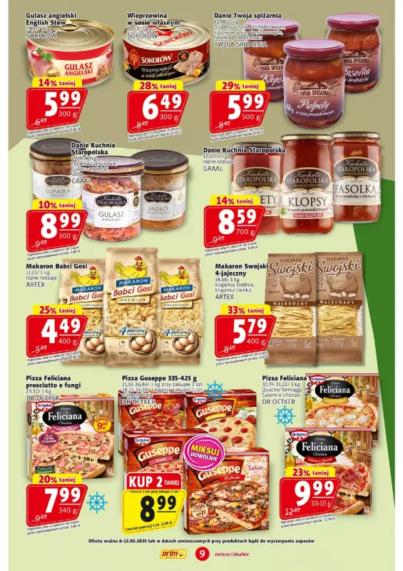 Prim Market - gazetka promocyjna Gazetka od czwartku 06.02 do środy 12.02 - strona 9