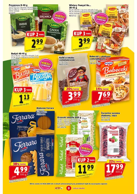 Prim Market - gazetka promocyjna Gazetka od czwartku 13.02 do środy 19.02 - strona 8