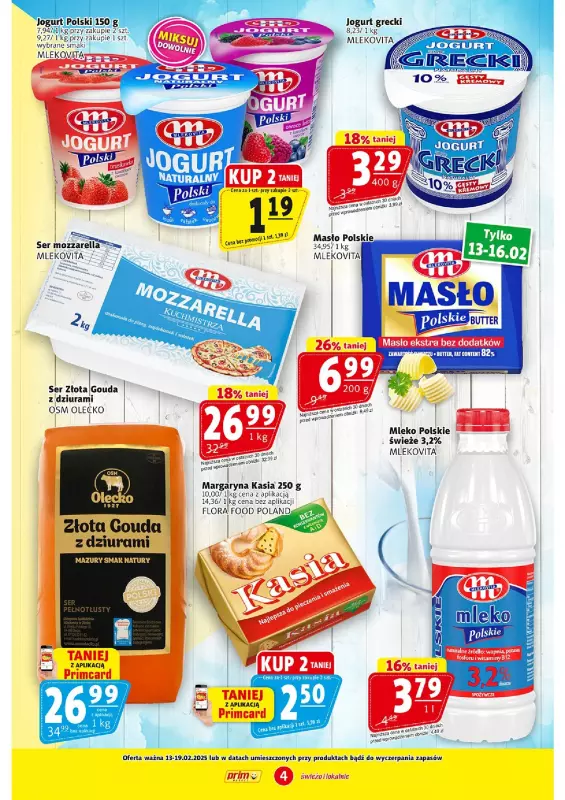 Prim Market - gazetka promocyjna Gazetka od czwartku 13.02 do środy 19.02 - strona 4