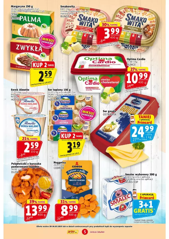 Prim Market - gazetka promocyjna Gazetka od czwartku 20.02 do środy 26.02 - strona 5