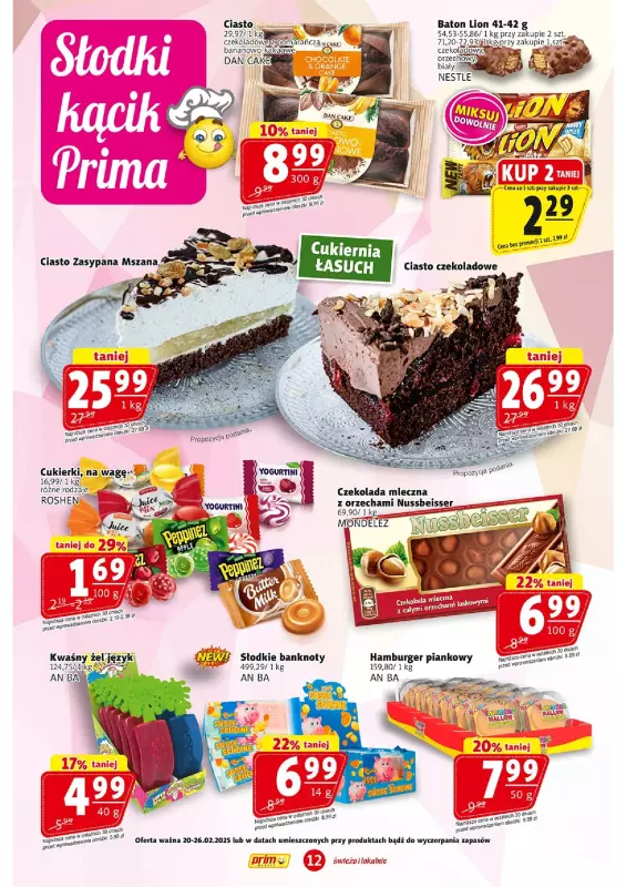 Prim Market - gazetka promocyjna Gazetka od czwartku 20.02 do środy 26.02 - strona 12