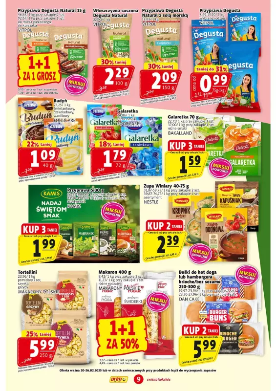 Prim Market - gazetka promocyjna Gazetka od czwartku 20.02 do środy 26.02 - strona 9