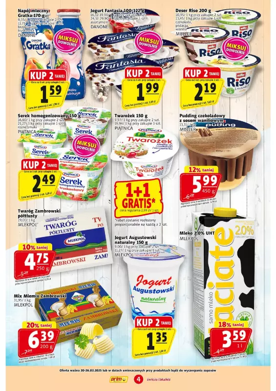 Prim Market - gazetka promocyjna Gazetka od czwartku 20.02 do środy 26.02 - strona 4