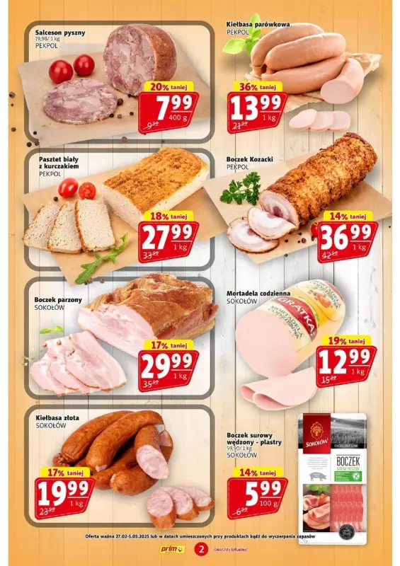 Prim Market - gazetka promocyjna Gazetka od czwartku 27.02 do środy 05.03 - strona 2