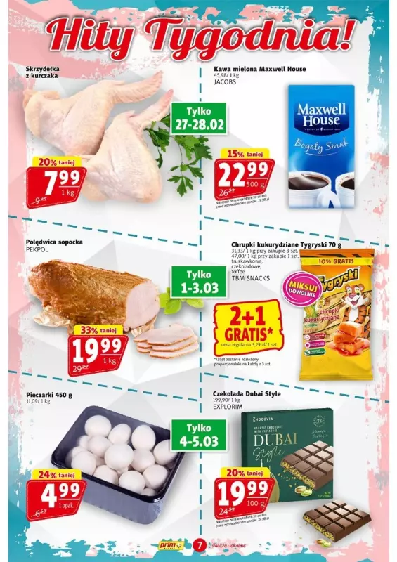 Prim Market - gazetka promocyjna Gazetka od czwartku 27.02 do środy 05.03 - strona 7