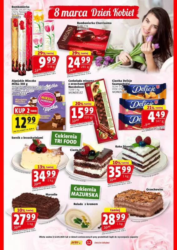 Prim Market - gazetka promocyjna Gazetka od czwartku 06.03 do środy 12.03 - strona 12