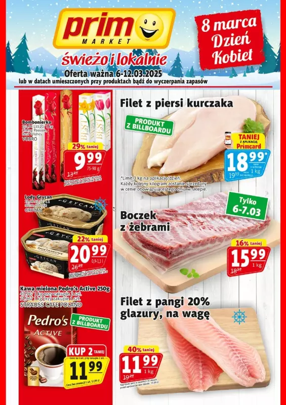 Prim Market - gazetka promocyjna Gazetka od czwartku 06.03 do środy 12.03